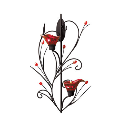 Applique murale Ruby Blossom | Décoration décorative