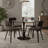 Elkton Round Dining Table with Glass Top and Iron Pedestal Base Restaurant Table - Seats 2-4 Person for Kitchen and Dining Room-1520650874-1479138237