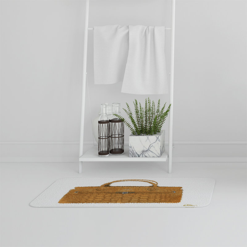 Monett Memory Foam Non-Slip Bath Mat