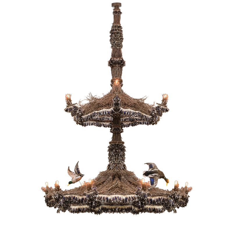 Rustic Lodge 18 - Light Chandelier