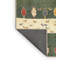 Tapis abstrait vert / beige Tora-396503081