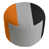 Orange/Silver/Black