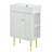 21.6"Bathroom Vanity With Single Ceramic Sink,Right Side Storage-1356514468