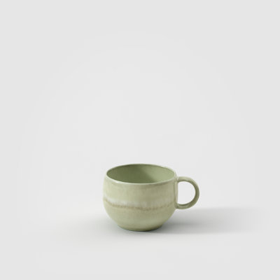 Villeroy & Boch - Tasse à espresso Alga Perlemor, 2 oz, porcelaine de qualité supérieure, fabriquée en Allemagne, va au lave-vaisselle et au micro-ondes, vert