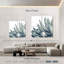 Agave bleu Harnek sur fond blanc I