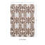 Tapis ivoire / brun Margerite-20943816