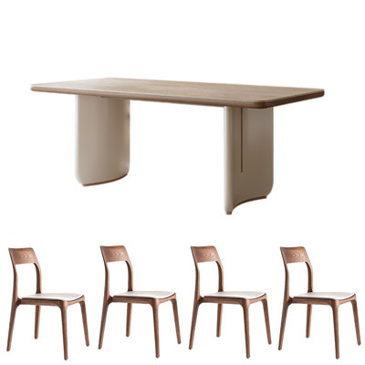 French style simple light luxury table sets