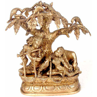 Radha Krishna sous l'arbre Kadambo