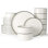  Assiettes et bols en jade, ensemble de vaisselle de 24 pièces, ensemble pour 8, blanc