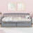 Twin-Size Pine Wood Daybed With Two Storage Drawers, Sofa Bed With Bed Platform Of 10 Support Slats-800968850