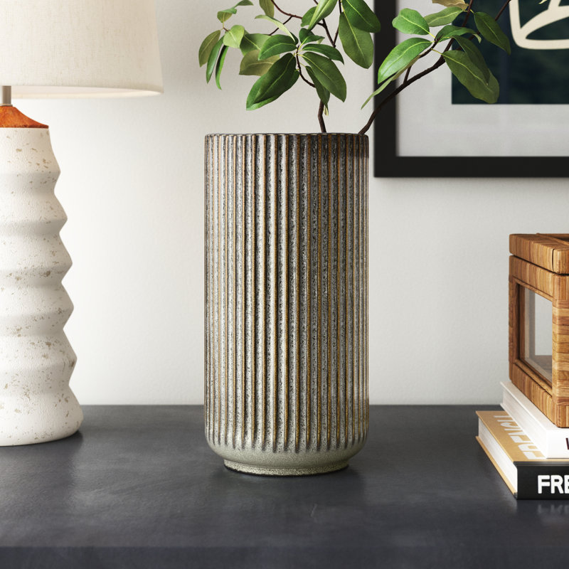 Syrah 9'' Handmade Ceramic Table Vase