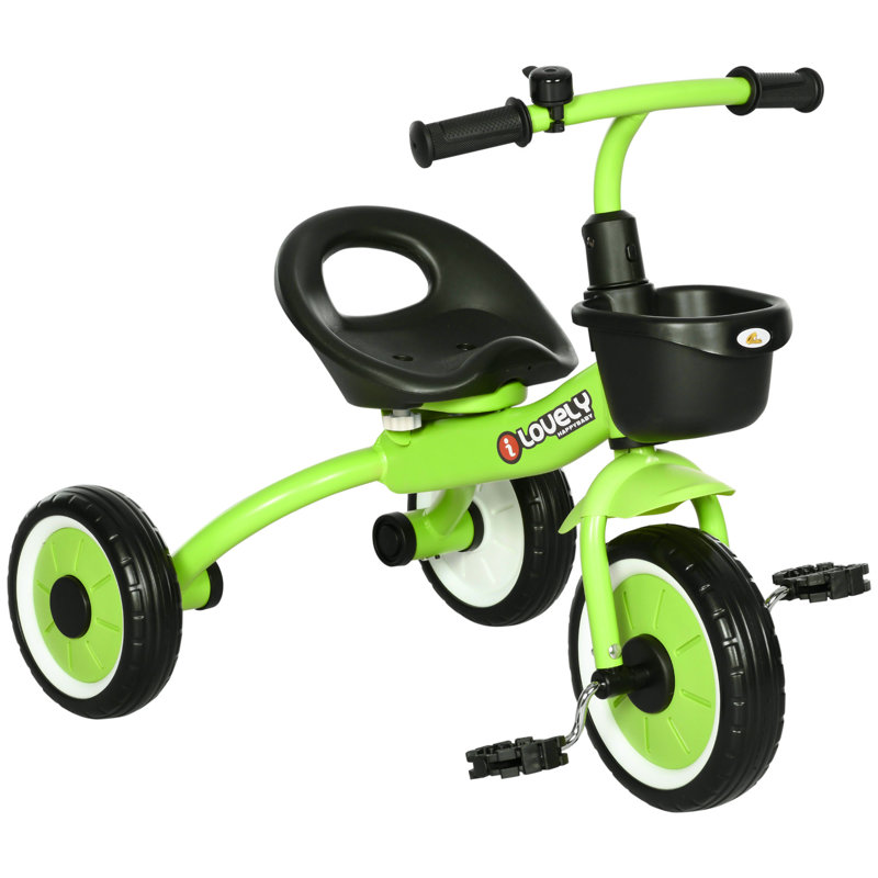 Qaba Pedal Ride On, Green