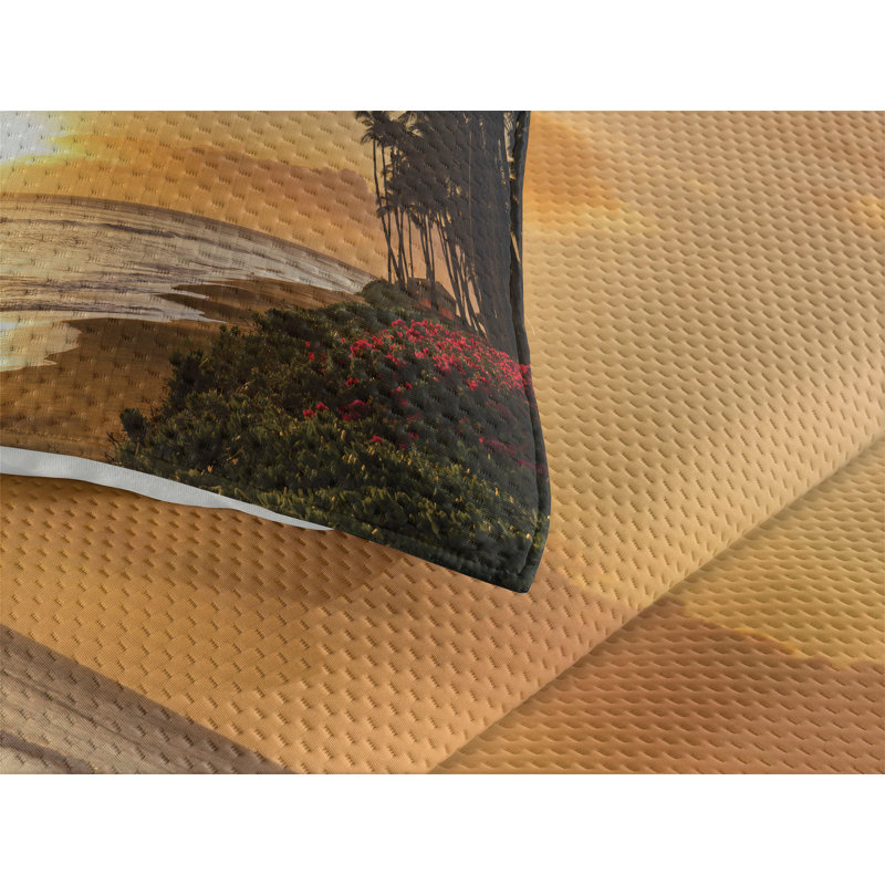 Bunny Coastal Polyester Coverlet