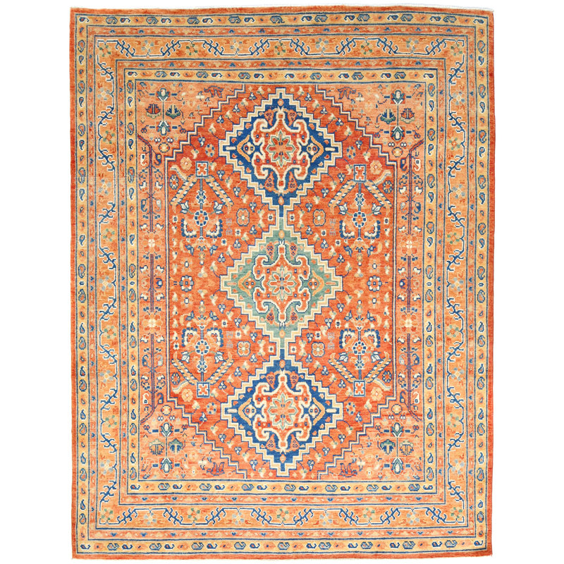 Tapis oriental tribal unique 8X10