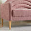 Upholstered Linen Accent Chair-610868817