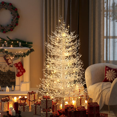 Ava Artificial Pre-Lit Christmas Tree with LED Lights