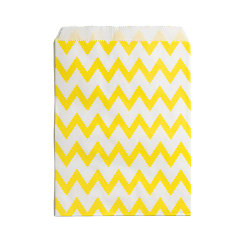 Paper Food Bag, Yellow