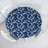 East Urban Home Winter Fitted Round Tablecloth Diameter Pale Blue Dark Blue-1960184657