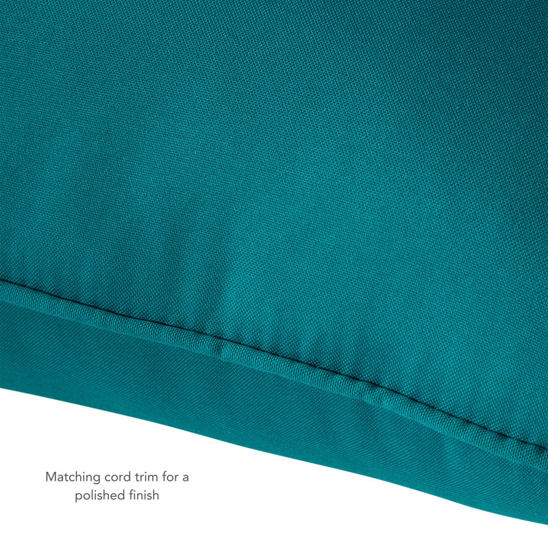 Coussin de chaise d'extérieur Lester, Paon