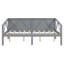 Lit de jour double, gris