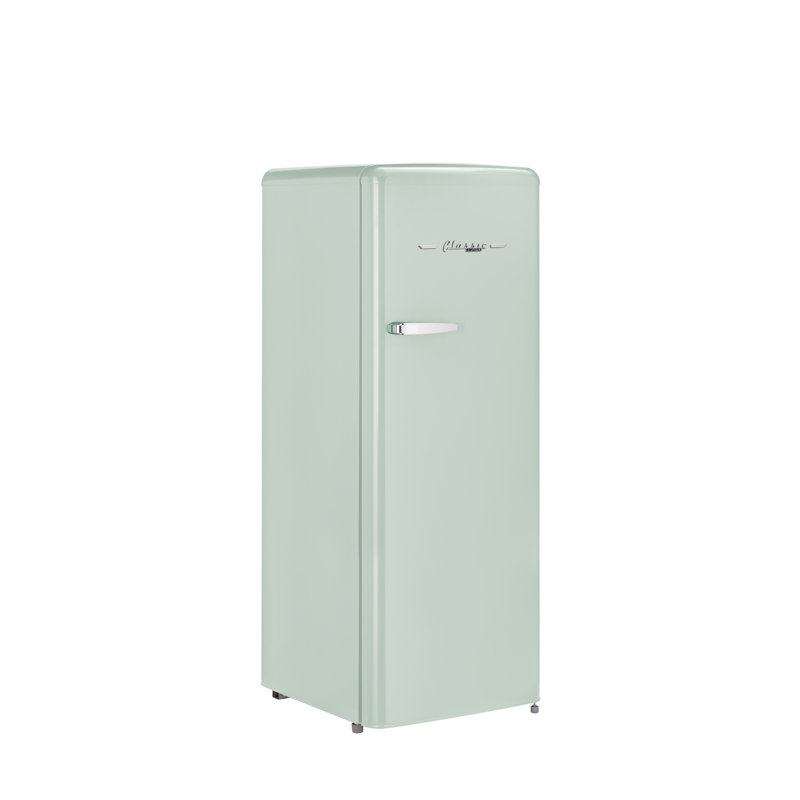 Réfrigérateur à porte simple avec congélateur Energy Star 21,6 po Classic, Vert menthe estival