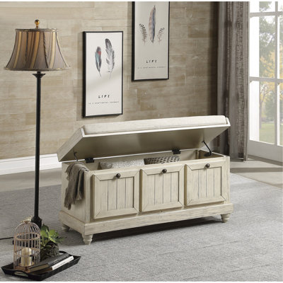 Meuble de rangement en bois massif 1pc