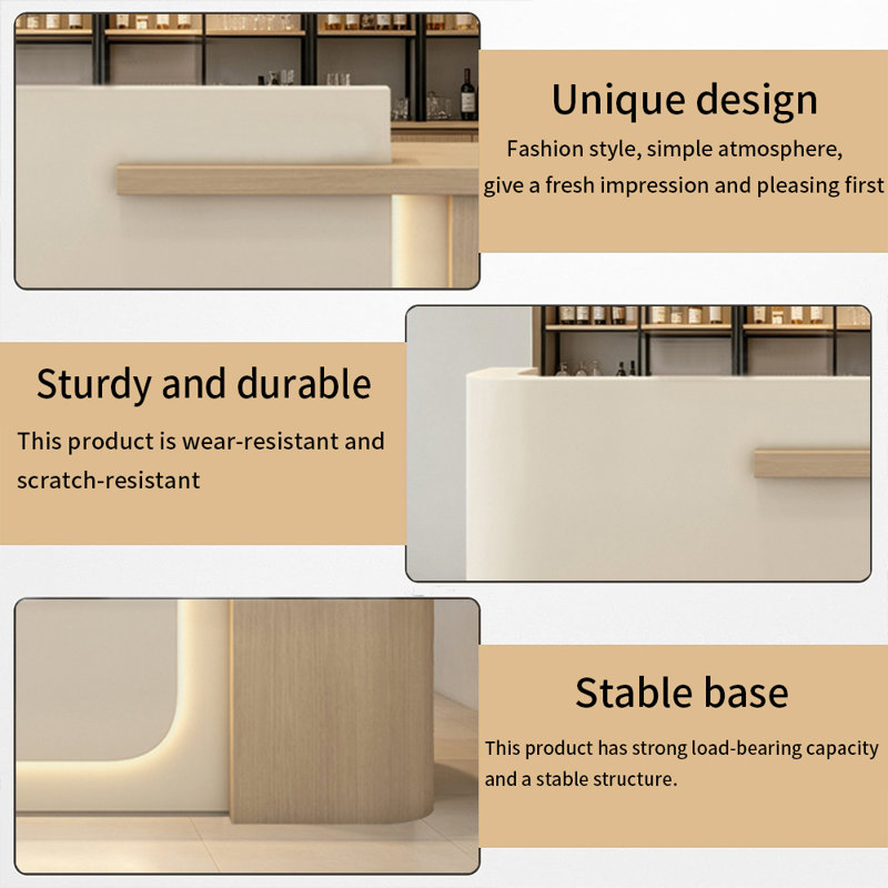 Markowitz 94.49 " L Home Bar, Tan