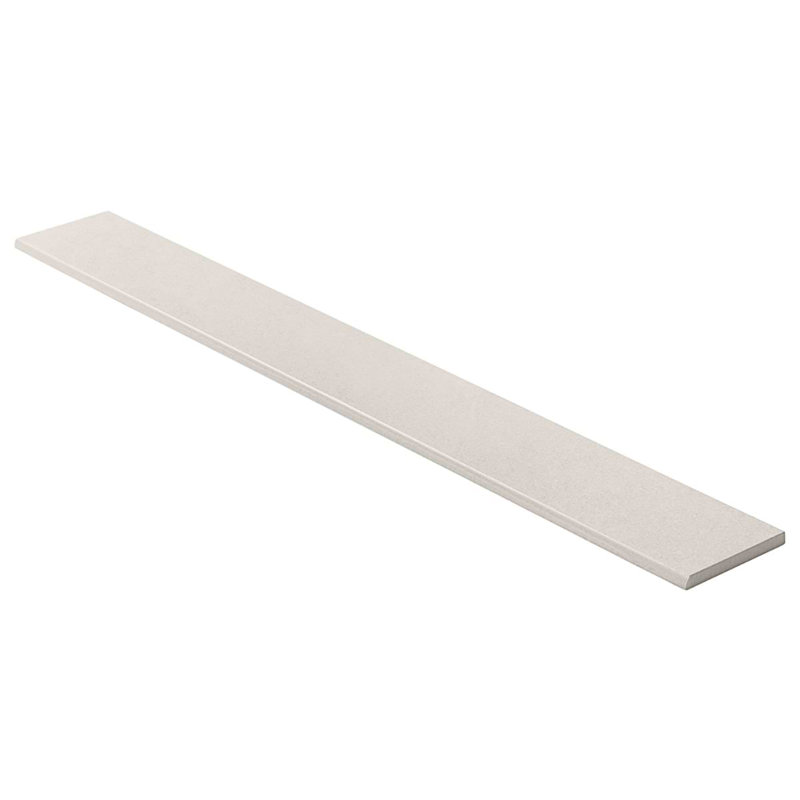 Fordham 3x24 Matte Porcelain Floor and Wall Bullnose Tile, White
