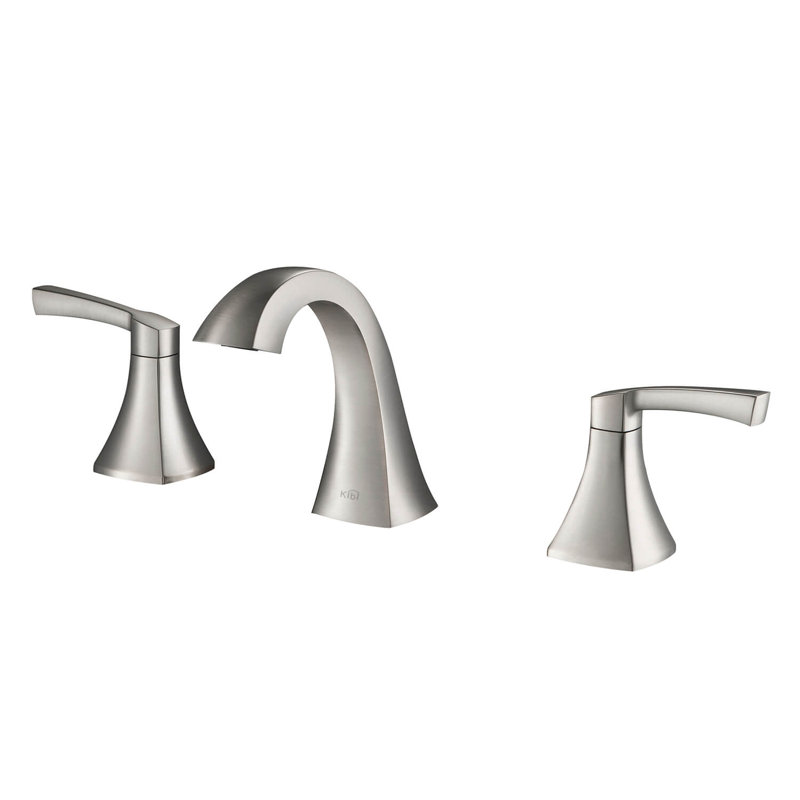 Robinet de salle de bain Pyramid, Nickel brossé