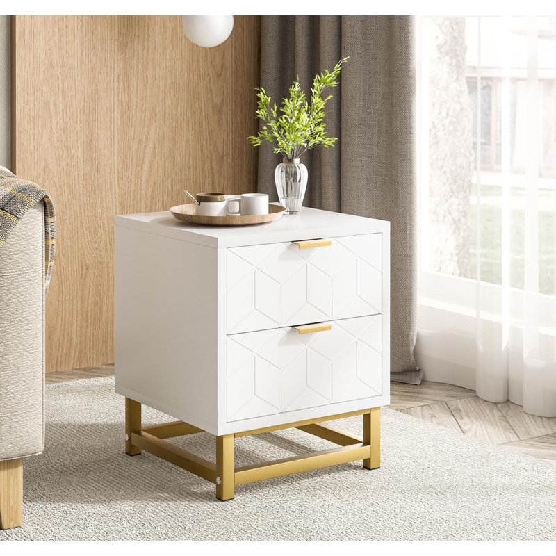 Commode à tiroirs, petite commode et commode, table de chevet moderne pour chambre à coucher, table de bout avec tiroir