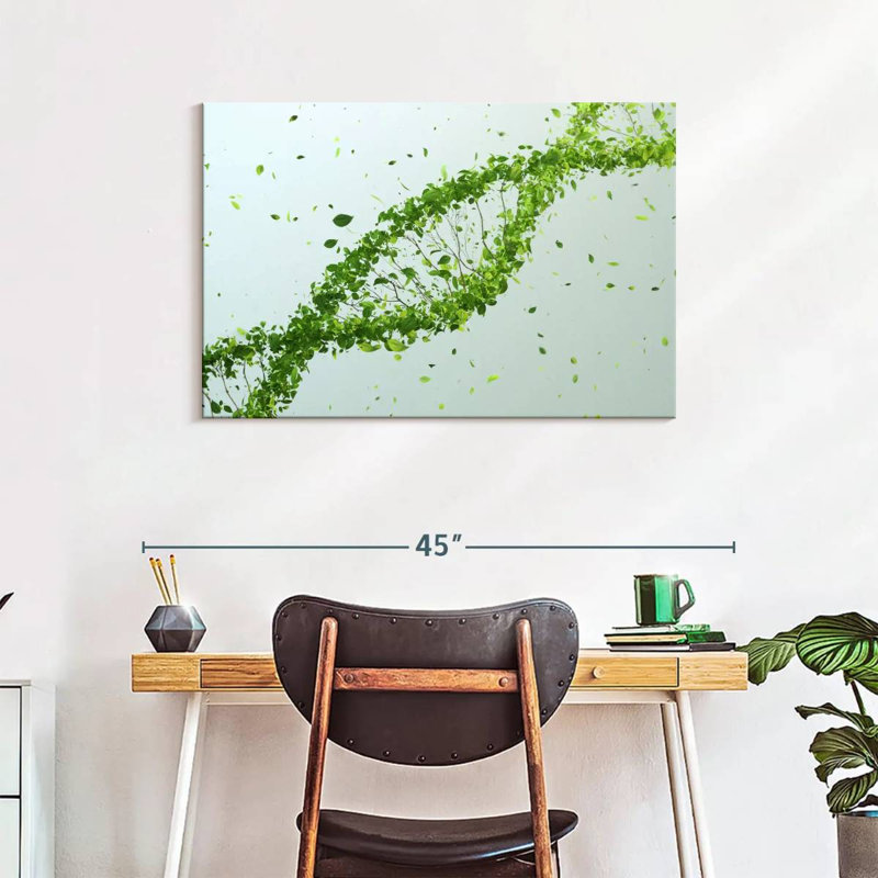 Keiri Botanical DNA, 24" H x 36" W