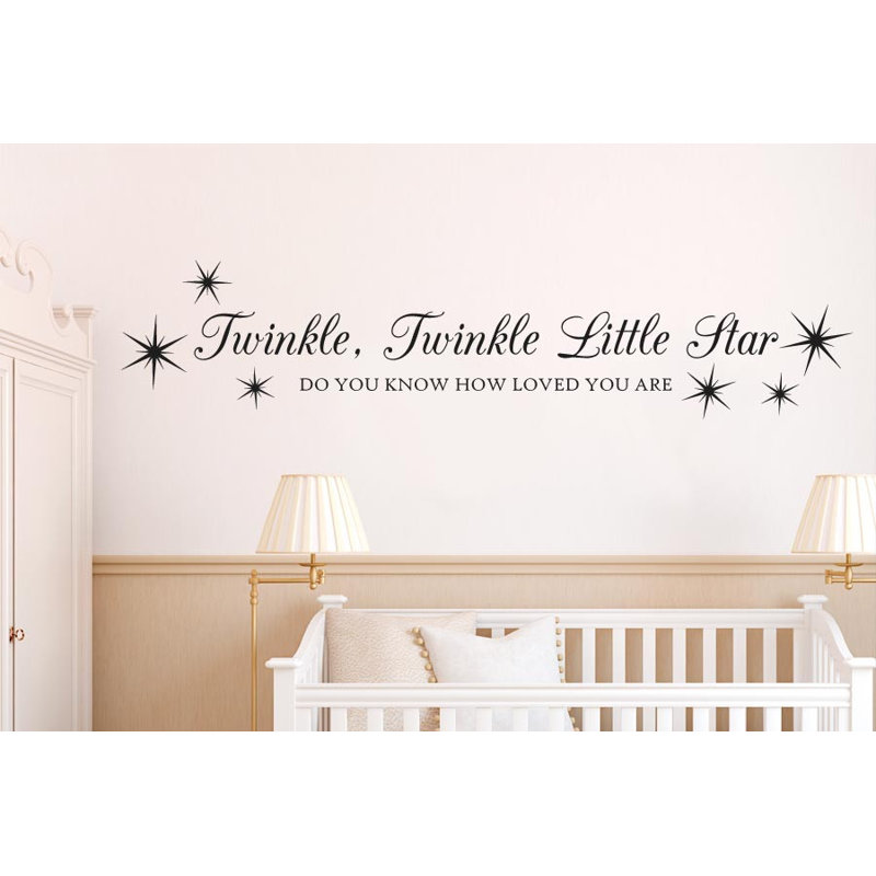 Astrology & Stars Wall Decal, Black