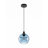 Yerby 1 - Light Blue/Black Pendant