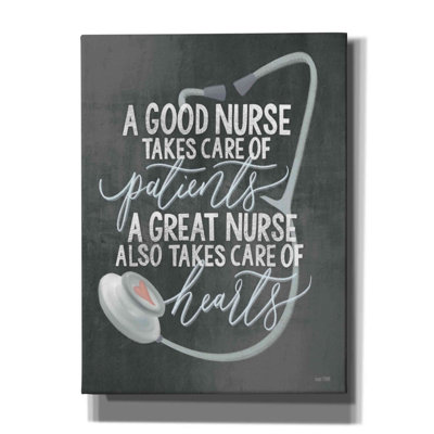 «A Nurse's Heart», reproduction sur toile tendue