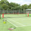 Filet de tennis pliable VidaXL avec étui de transport-128780343
