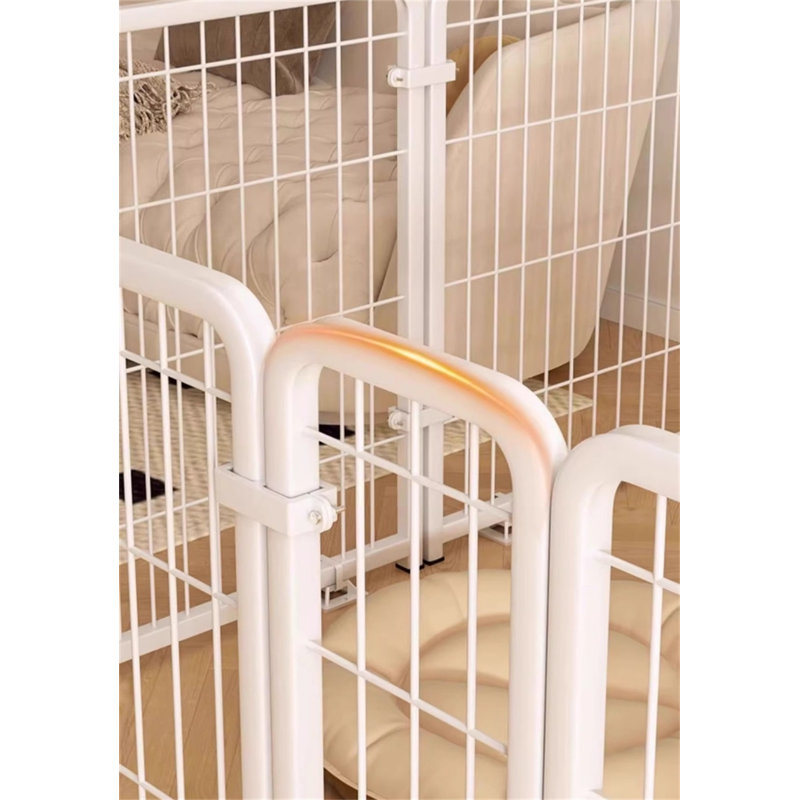 Panel Metal Exercise Pen, 31.49" H x 55.11" W x 27.55" D