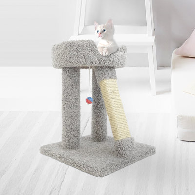 New Cat Condos 24″ Cat Tree with Sisal & Plush Carpet