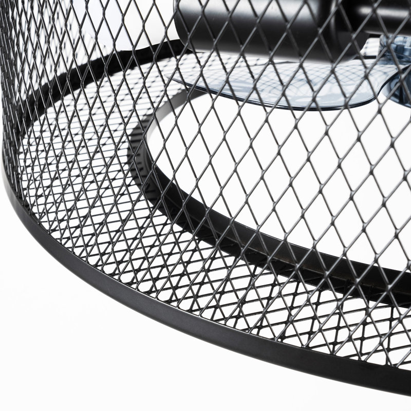 Hallas 18'' Flush Mount Ceiling Fan with Light Kit