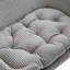 Structure de lit pour chien surélevée pour petit chien, lit en velours côtelé avec pieds en bois d'hévéa et mousse de soutien, assemblage facile-989466837