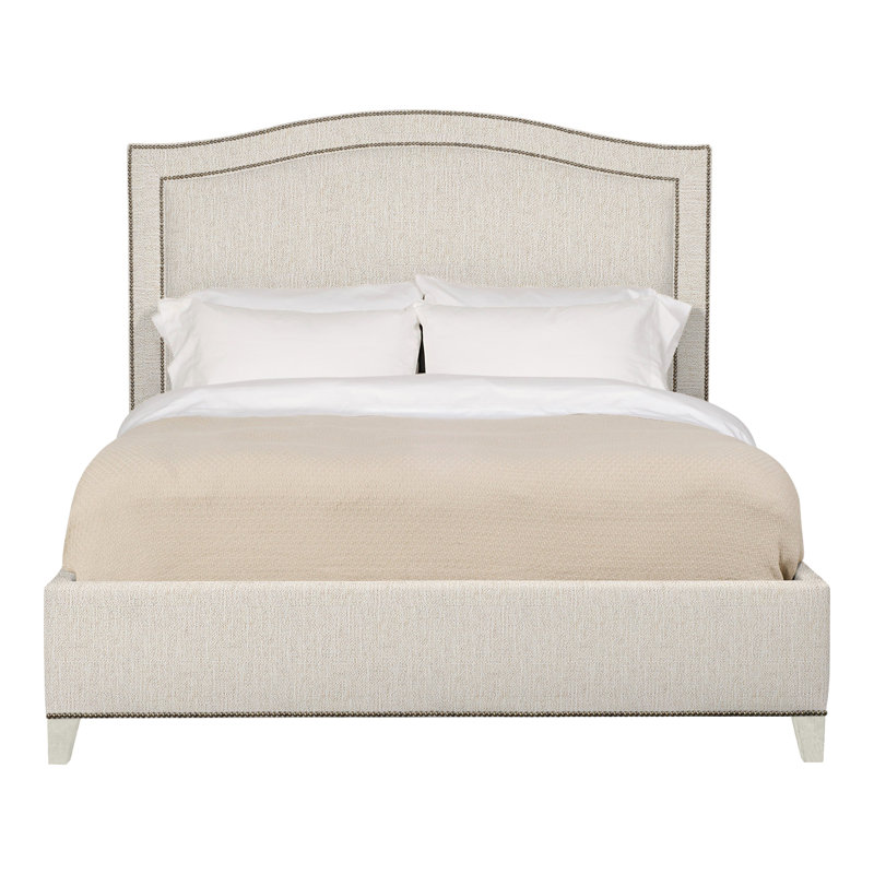 Caroline/Casey Solid Wood Bed, Instant Parchment, Queen, Wrenn