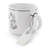 Peanuts Best Day Ever 4 Piece 16 Ounce Stoneware Mug Set in White