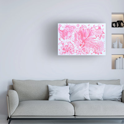 Oxana Zaika Pattern Rose Canvas Art