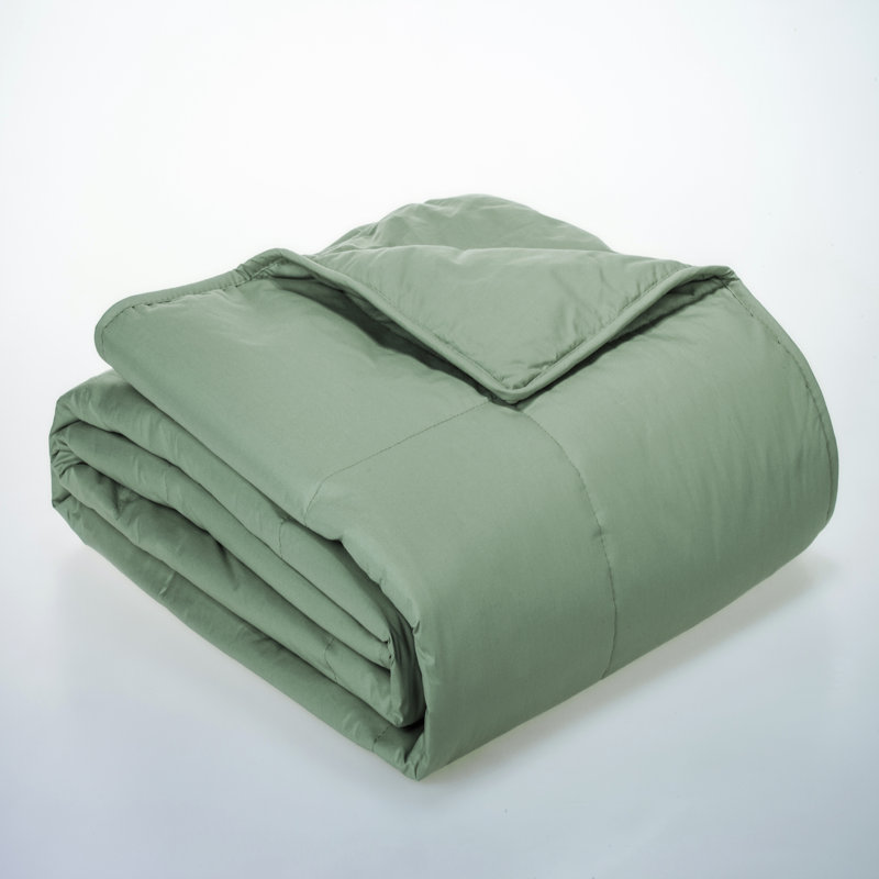  Couverture en duvet synthétique entièrement naturel, Double / Grand, Sauge