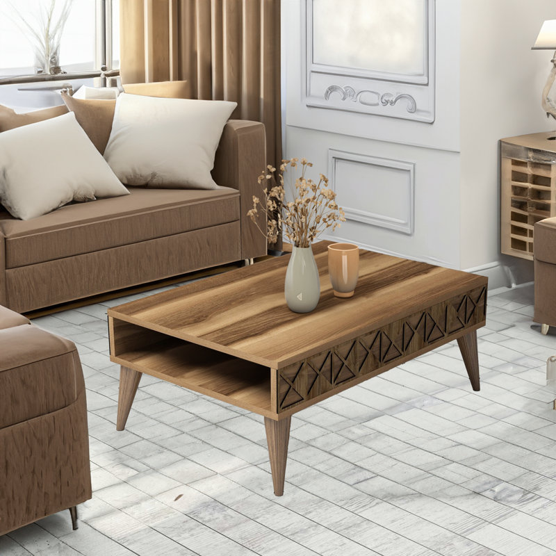 Table basse Dinan, Noyer