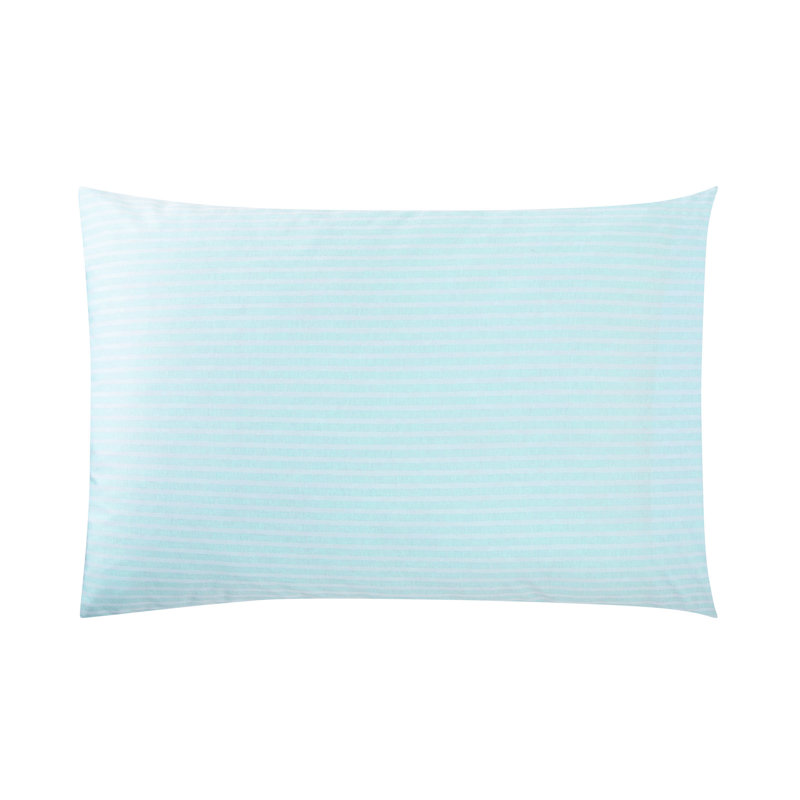 Conte Organic Sateen Striped Pillowcase - Set of 2, Queen Pillowcase Case Pack