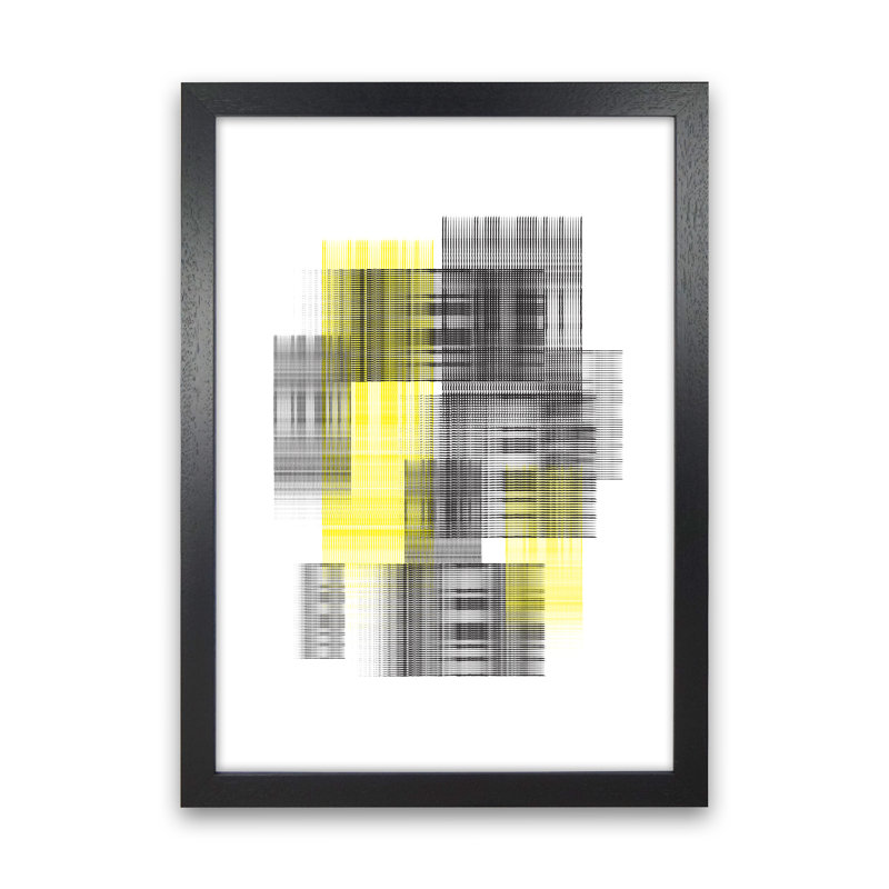 Splash - Print, 29.7cm H x 21cm W x 3cm D, Black Framed