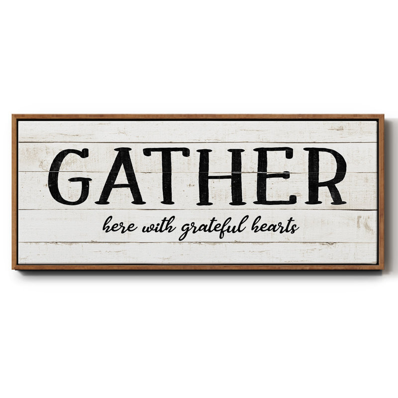 Gather- Framed Canvas