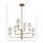 June 6 - Light Iron Dimmable Sputnik Chandelier