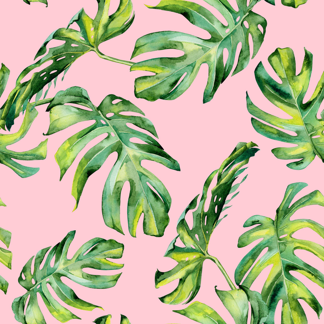 Illustration Of Tropical Leaves by Annaveroniq - Drucken