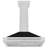 ZLINE Autograph Edition 36 in. Convertible Satin Stainless Steel Wall Mount Range Hood-70758835